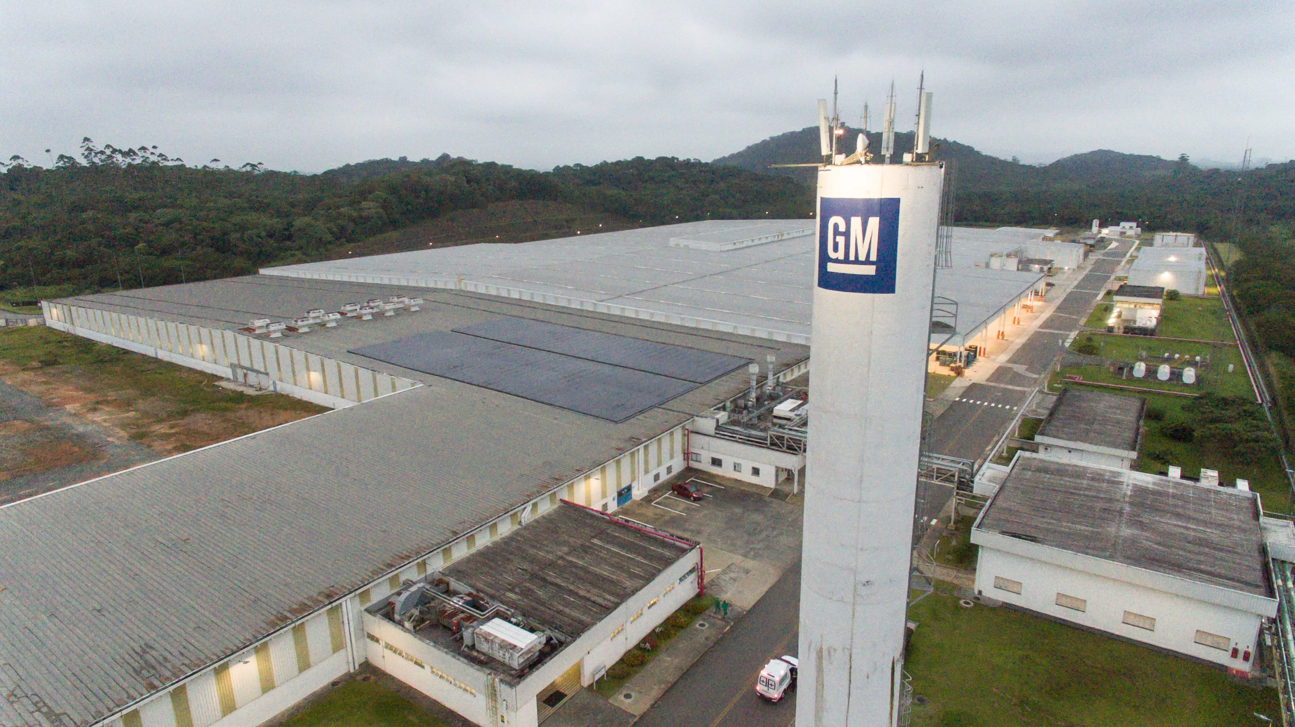 Fábrica da GM no Brasil